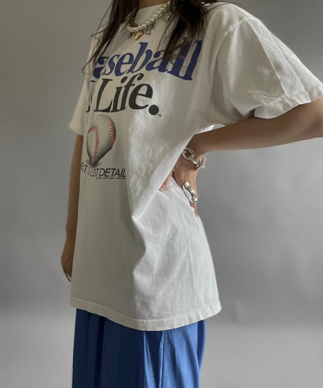 【USED】 Made in USA  90's Baseball T-Shirt  /240518-002