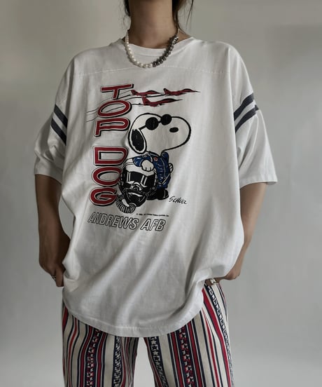 【USED】 Short Sleeved T-shirt "Top Dog" / 220625-015