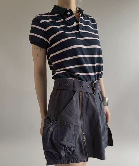 【USED】 Ralph Lauren Boarder Polo Shirt / 260509-001