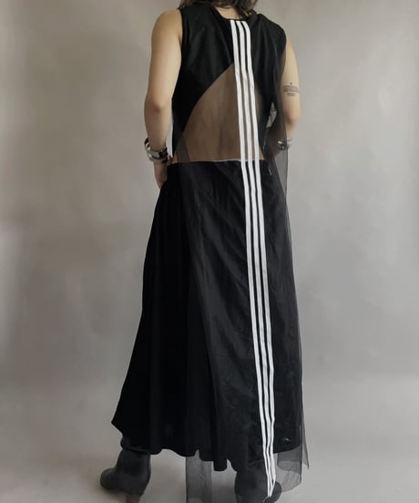 【USED】 Y-3 No Sleeve  Poly One-piece / 230506-031
