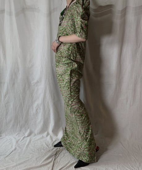 【USED】 African Batik One-piece⑤/210428-016