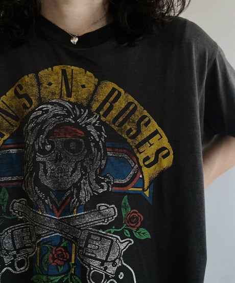 【USED】  Band T-shirt GUNS・N'・ROSES /230703-012