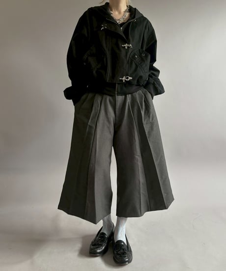 【RE;CIRCLE】RE U.S Military Rebuild Hooded Fireman Jacket Black / 260226-018