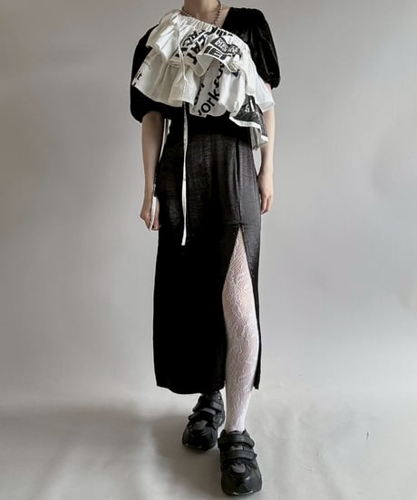 【RE;CIRCLE】 Re Eco Bag Maki Skirt /  250626-005