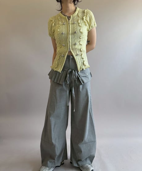 【RE;CIRCLE】 RE Napoleon Knit Top / 260514-007