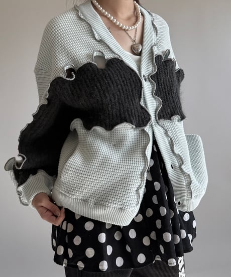 【RE;CIRCLE】 RE Mellow Knit Cardigan × TENBOX  /  250120-009