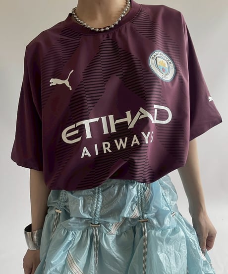 【USED】 Puma Manchester City Soccer Shirt / 250712-016