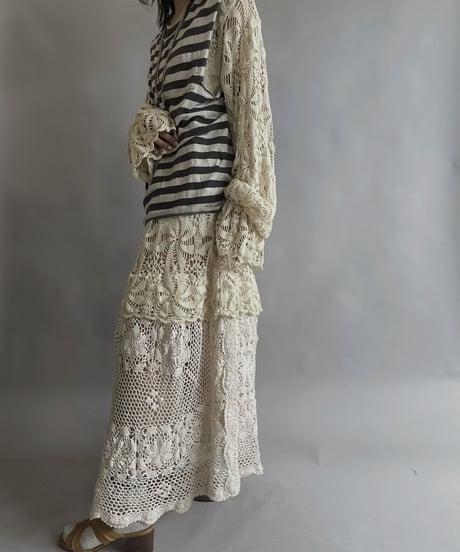 【RE;CIRCLE】 RE Crochet Lace One-piece / 230504-004