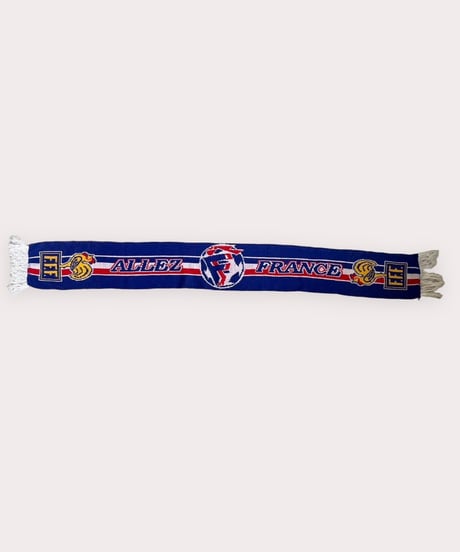 【USED】 Knit Soccer Muffler ALLEZ FRANCE / 240108-031