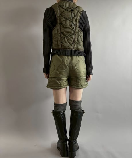 【RE;CIRCLE】 RE Liner Code Vest Khaki / LINER-06