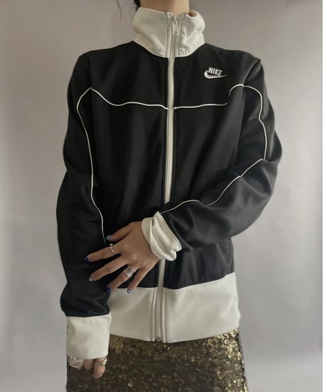 【USED】 NIKE Jersey Zip-up Top / 230401-027