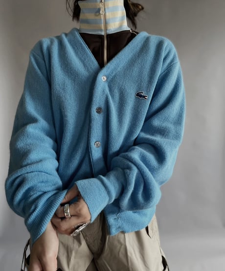 【USED】 IZOD Lacoste Acrylic Knit Cardigan / 230128-025
