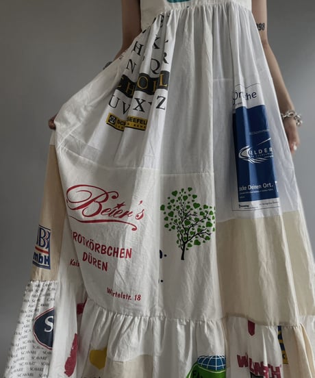 【RE;CIRCLE】RE Eco-Friendly Bag Camisole Long One-piece / 230622-001