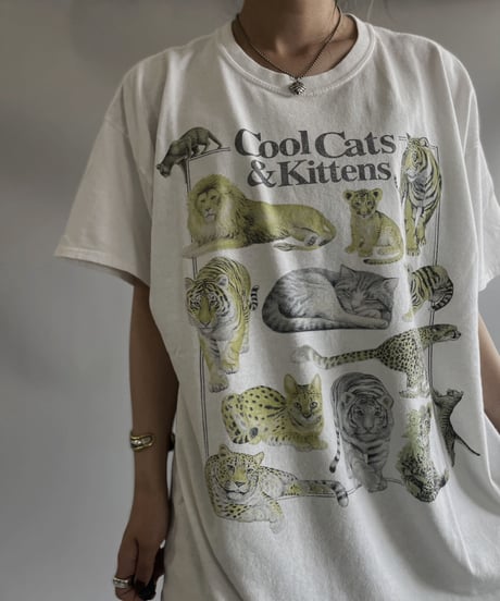 【USED】 Cool Cats & Kittens T-Shirt / 230715-020