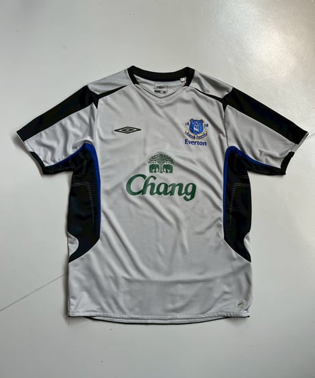 【USED】14~15's UMBRO Everton Soccer Shirt / 250712-007