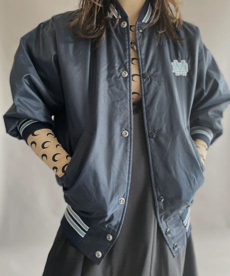 【RE;CIRCLE】 RE Nylon 3/4 length Jacket Navy / 230309-003