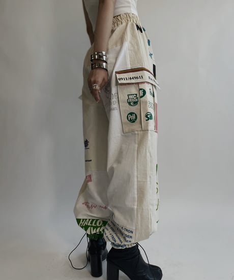【RE;CIRCLE】 RE Eco-Friendly Bag Pants / 220707-004