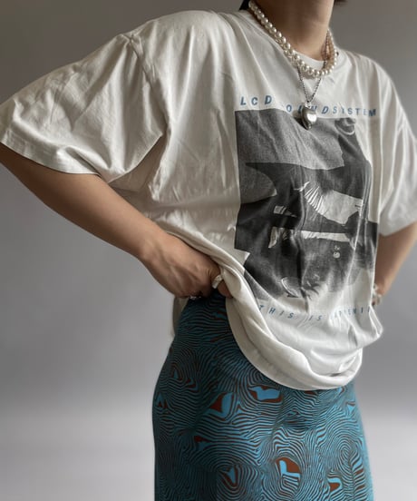 【USED】GILDAN LCD SOUND SYSTEM T-Shirt /240810-005