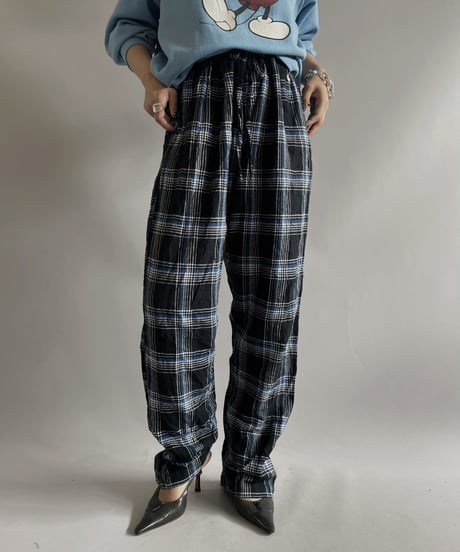 【USED 】POLO LARPH LAUREN Pajama Pants/ 231014-015