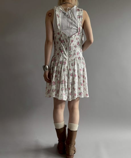 【USED】 Flower Pattern N/S One-Piece / 260613-014