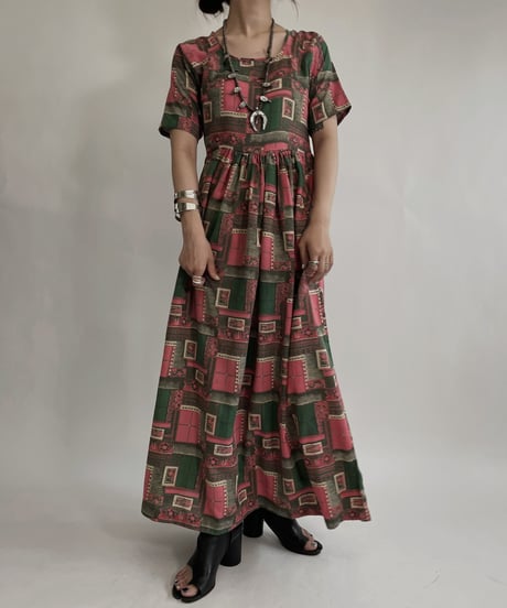 【USED】 Short Sleeved One-piece / 220702-020