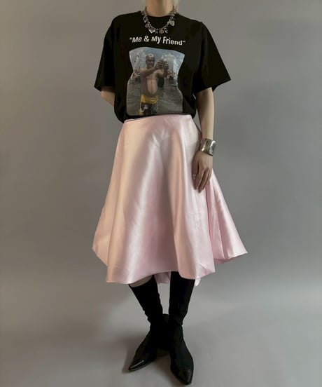 【USED】 Shiny Circular Skirt /260607-021