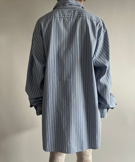 【USED】  Polo By Ralph Lauren Stripe Shirt Lowell /250213-017