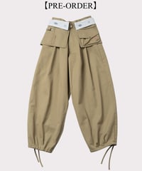 【受注販売】  Chinatsu Aoyama×Dickies®︎ The Makers Pants Set Khaki / 260605-001