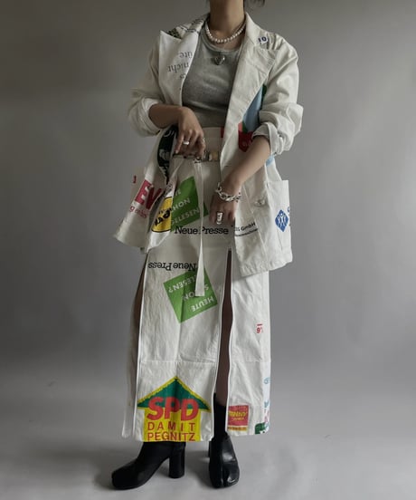 【RE;CIRCLE】RE Eco-Fri0endly Bag Double Jacket / 240418-018