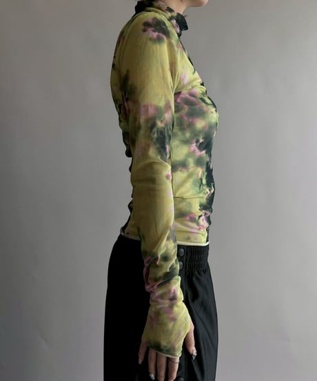 【USED】 Design Sheer Top /251018-002