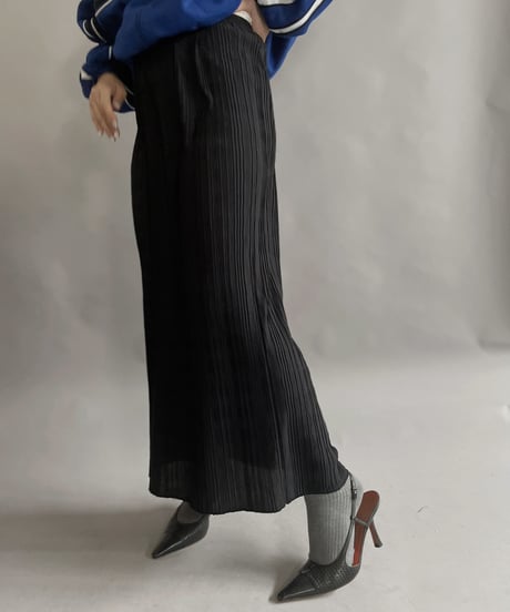【USED】 Poly Long Skirt / 230311-004