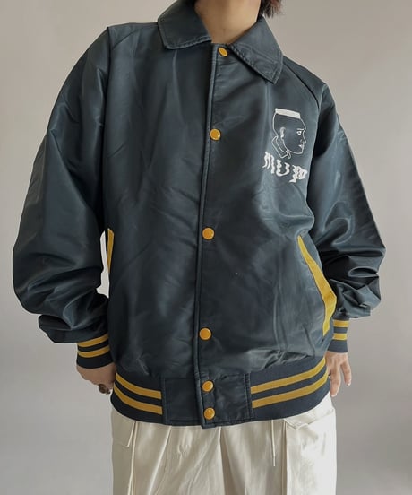【Mashup Products】 Silk Screen Made in USA L/S Nylon Jacket/  240217-012