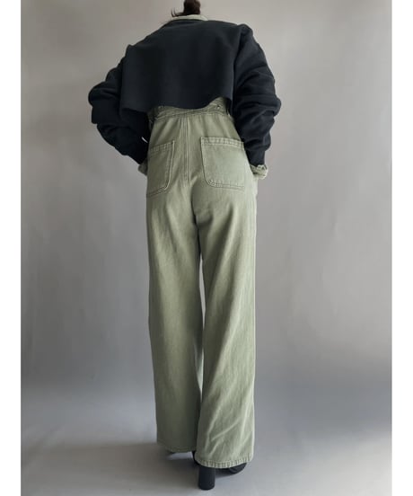 【USED】  Cotton Jumpsuit / 221112-017