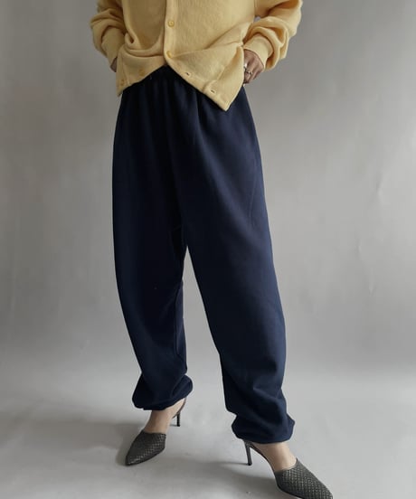 【USED】  Navy Sweatpants / 221008-013