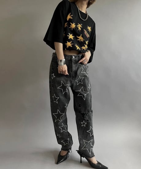 【USED 】Design Denim Pants/ 240622-017