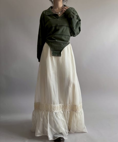 【RE;CIRCLE】 RE Leotard Rugger Shirt/ 260319-012