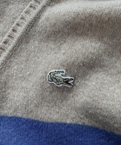 【USED】   LACOSTE Knit Top⑤/211126-011