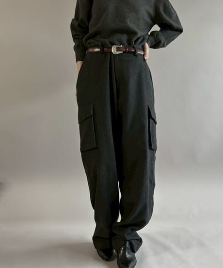 【USED】 TOMMY HILFIGER Wool Pants /260321-024