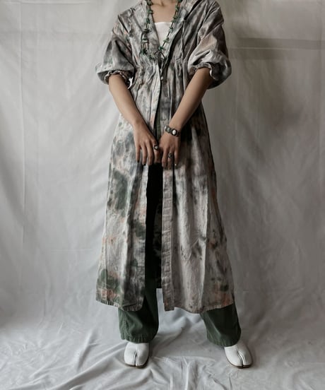【RE;CIRCLE】  RE Tie-dyed Medical S/S Gown③/20210819-037