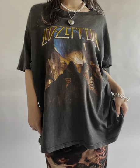 【USED 】90's Winter Land LED-ZEPPELIM T-Shirt /240429-100