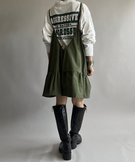【RE;CIRCLE】 RE ARMY Back Lace Up Camisole / 250508-004