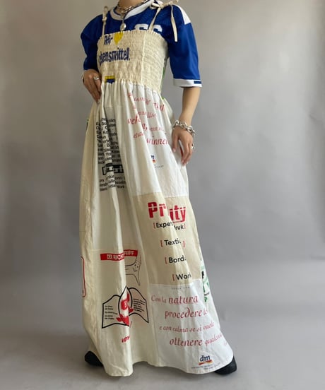【RE;CIRCLE】RE Eco-Friendly Bag Shirring One-piece / 230525-003