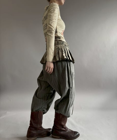 【RE;CIRCLE】 RE  Military Camouflage Wrap Skirt / 260226-005