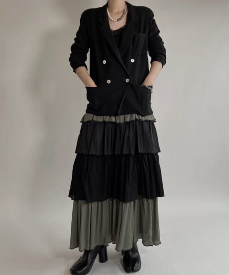 【RE;CIRCLE】 RE Indian Cotton Skirt / 220503-009