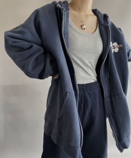 【USED】 Hanes Trader Joe's Zipup Hoodie / 221210-029