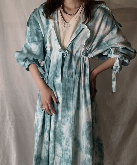 【RE;CIRCLE】  RE Tye Dye Medical Gown/210512-025