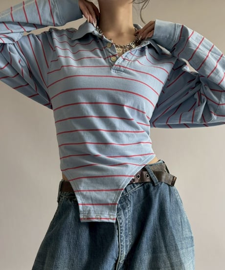 【RE;CIRCLE】 RE Leotard Rugger Shirt/ 260319-013