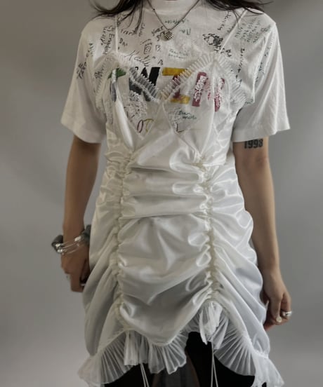 【USED】 S/S Message T-Shirt / 230817-010