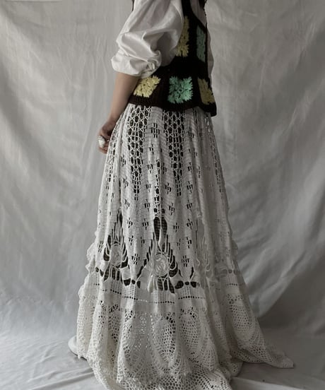 【RE;CIRCLE】 RE Granny × Crochet N/S Gown②/211014-016