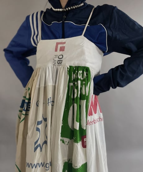 【RE;CIRCLE】RE Eco-Friendly Bag Camisole Long One-piece / 230327-001
